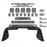 Go Rhino 911600PS Sport Bar 2.0 Chase Rack w/ Power-Actuated Retractable Light Mount