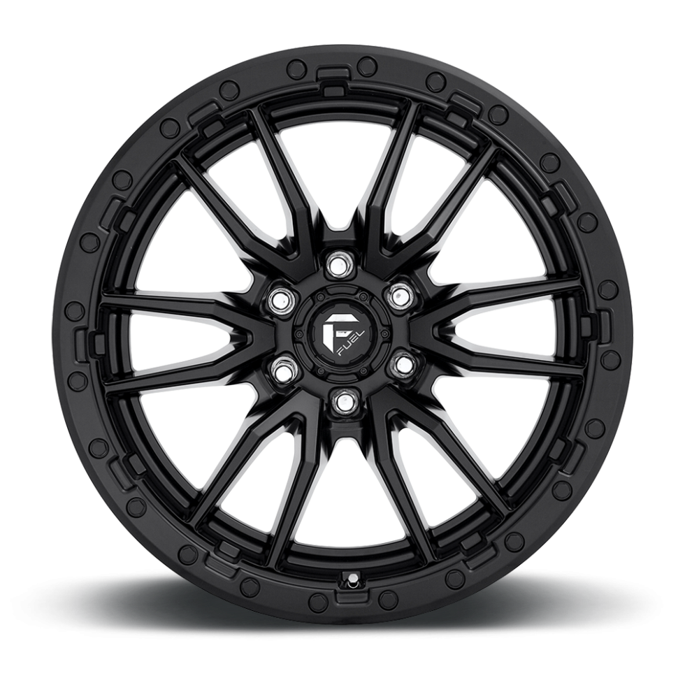 Fuel Off Road D67920908450 Rebel 6 Wheel Matte Black 20x9 +1