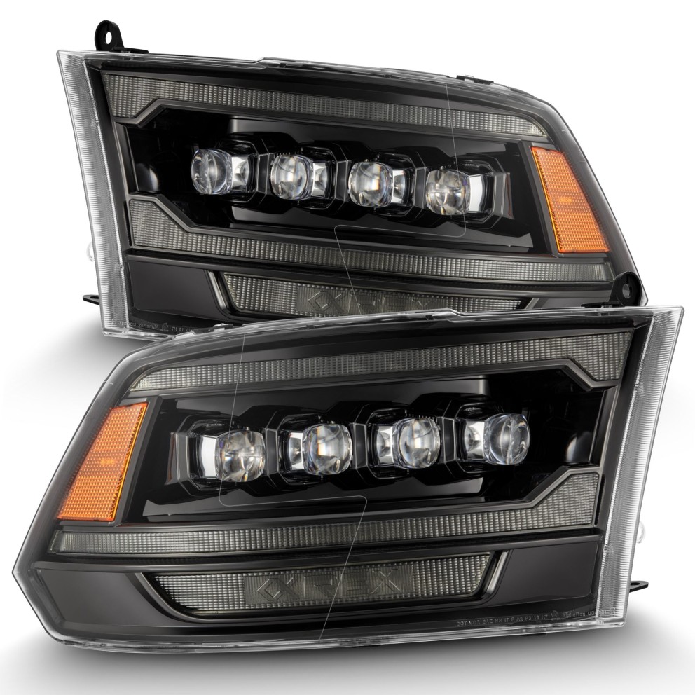 Комплект передних Led фар Dodge Ram 1500/2500/3500/4500/5500 09-18 NOVA-Series AlphaRex 880557