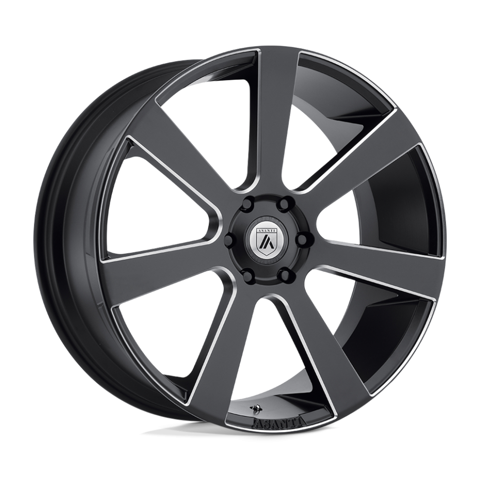 Колісний диск Asanti Wheels Apollo Satin Black Milled 24x9 ET+35 ABL15-24906235BM