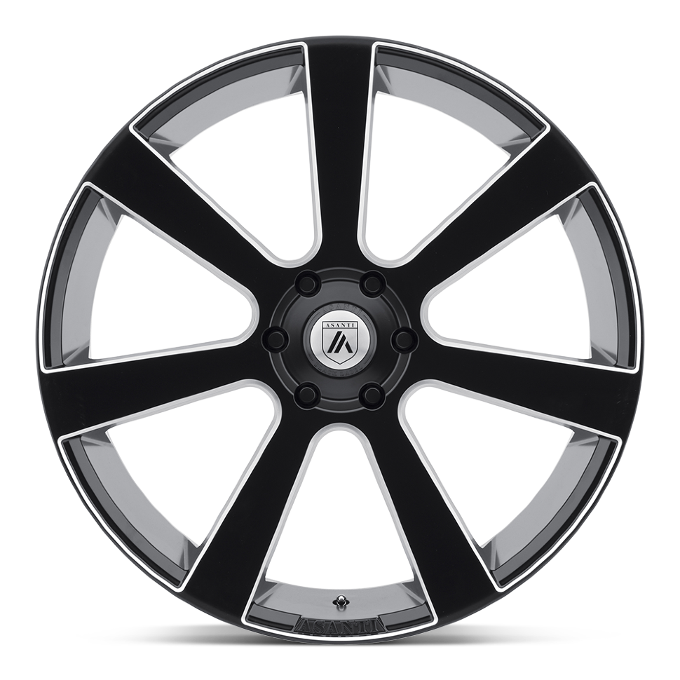 Колісний диск Asanti Wheels Apollo Satin Black Milled 24x9 ET+35 ABL15-24906235BM