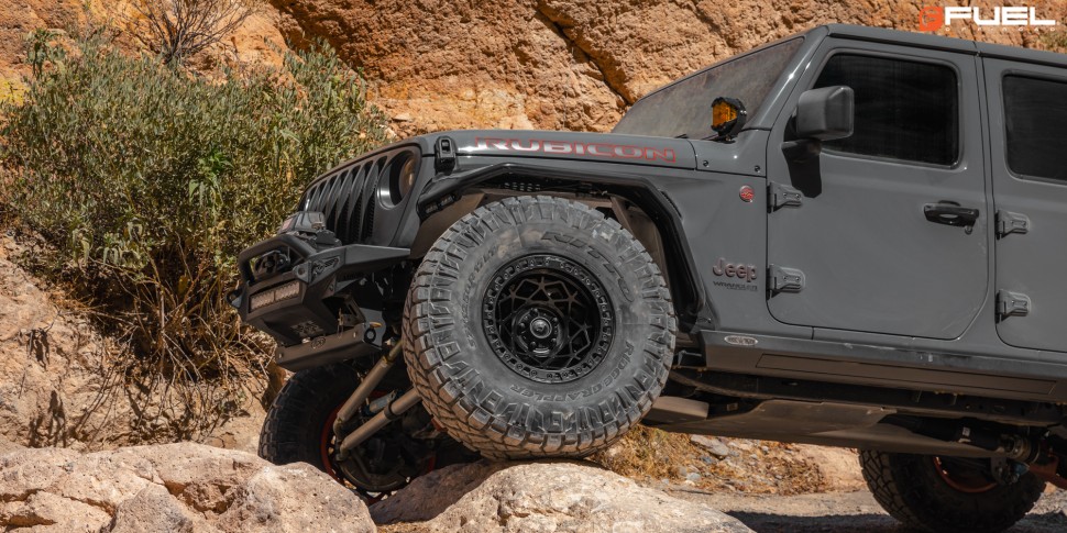 Колесный диск Fuel Off Road Unit Matte Black W/Matte Black Ring 17x9 ET+1 D78617908750