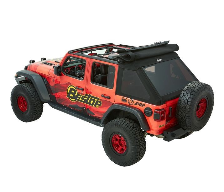 М`який дах софт Топ Jeep Wrangler JL 18-22 4 Door (Black Twill) Trektop Ultra Bestop 5492517
