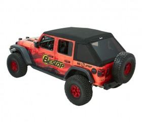 М`який дах софт Топ Jeep Wrangler JL 18-22 4 Door (Black Twill) Trektop Ultra Bestop 5492517