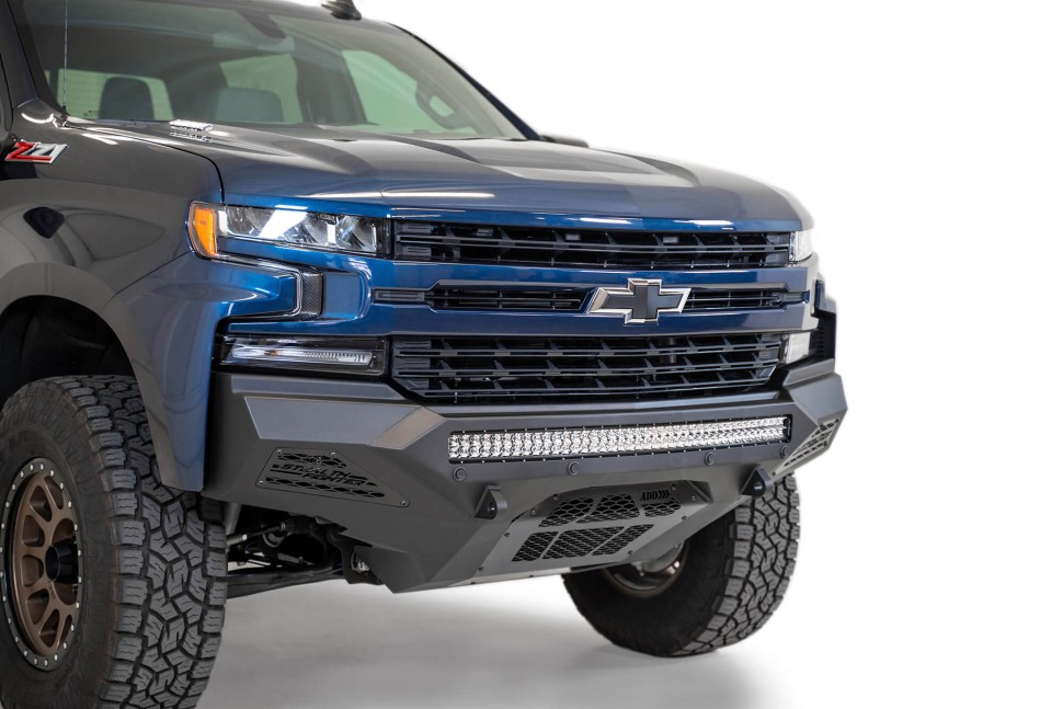 Передний бампер Chevrolet Silverado 1500 19-22 Addictive Desert Designs F441763030103