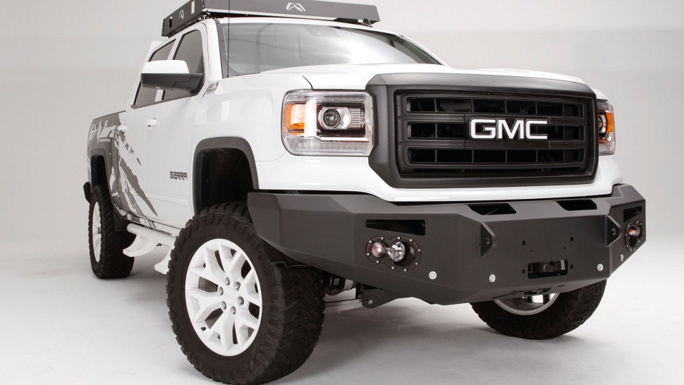 Fab Fours GS14-F3151-1 Premium Front Bumper GMC Sierra 1500 14-15