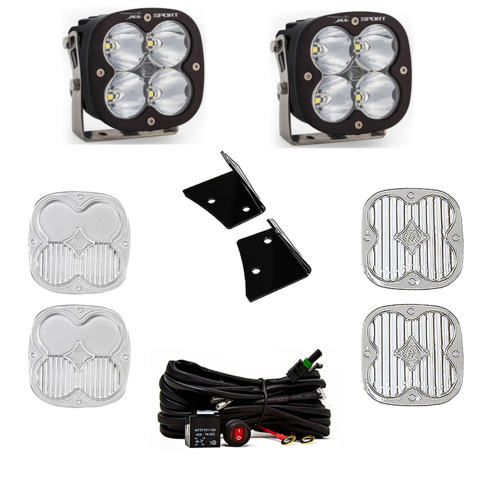 Комплект світлодіодного освітлення для стійки A Spot Jeep Wrangler JK 07-18 XL Sport Baja Designs 447798