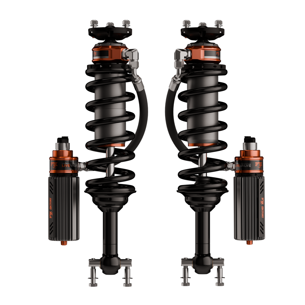 Комплект регулируемых койловеров с резервуаром Ford Bronco 21-25 Live Valve 3.2 Lift 4-4.5" Fox 883-06-249 Комплект 4 шт.
