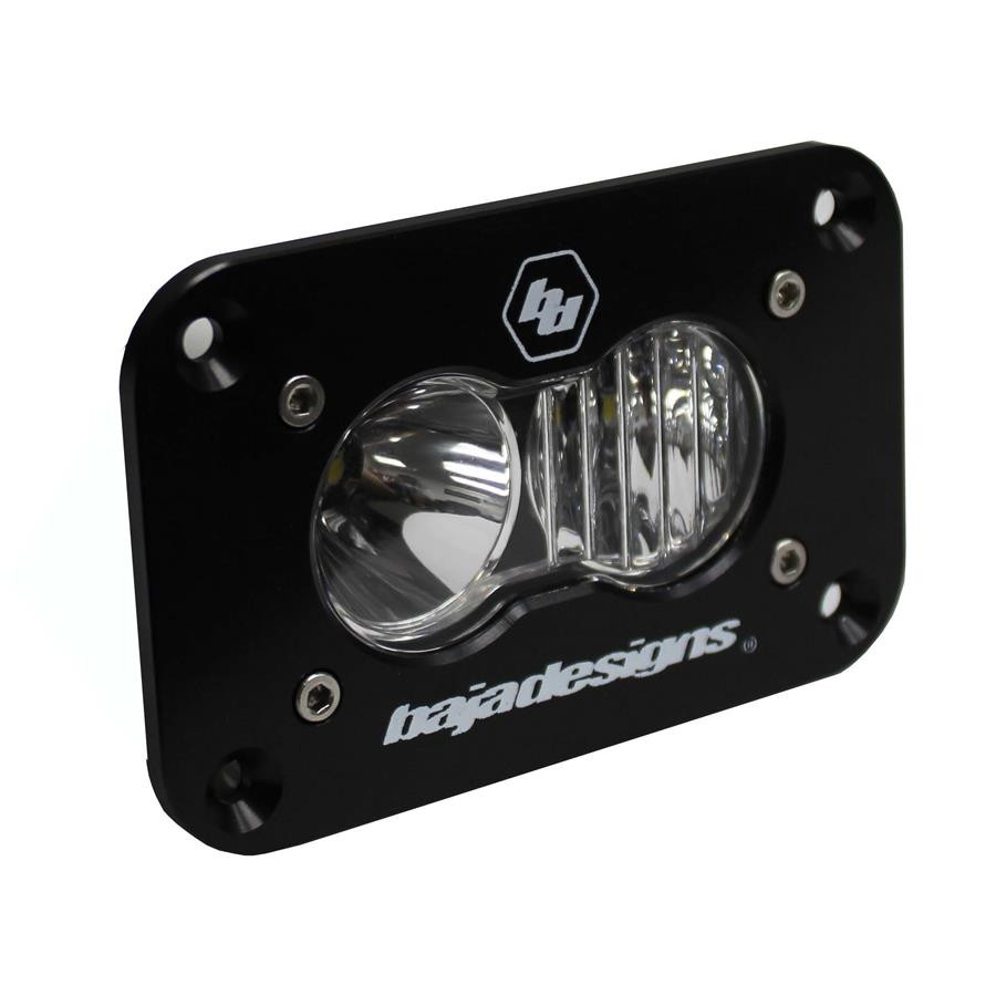 Baja Designs 541003 S2 Sport 2.93"x1.68" Driving/Combo Led Off-Road Light Flush Mount