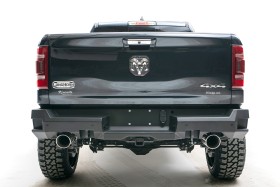 Задний бампер Dodge Ram 1500 19-26 Premium Fab Fours DR19-W4251-1