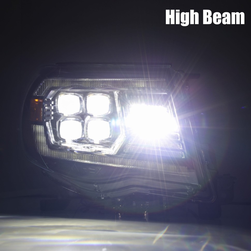 Комплект передних Led фар Toyota Tacoma 05-11 NOVA-Series AlphaRex 880743