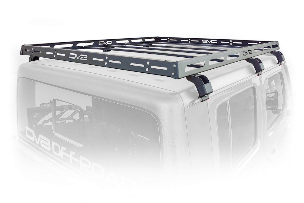 Багажник на крышу Jeep Wrangler JK/JL/Gladiator JT 07-25 4 Door DV8 Offroad RRJL-02