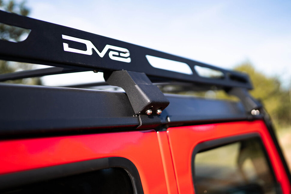 DV8 Offroad RRJL-02 Roof Rack Jeep Wrangler JK/JL/Gladiator JT 07-25 4 Door
