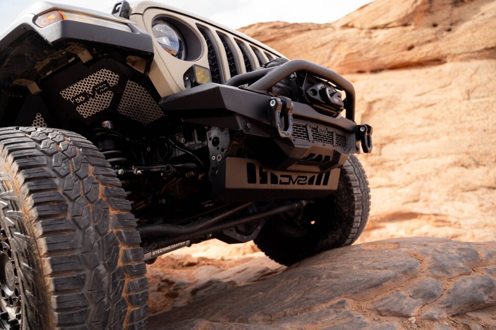 Передні підкрилки Jeep Wrangler JL/Gladiator JT 18-25 перед 2шт. DV8 Offroad INFEND-06FB