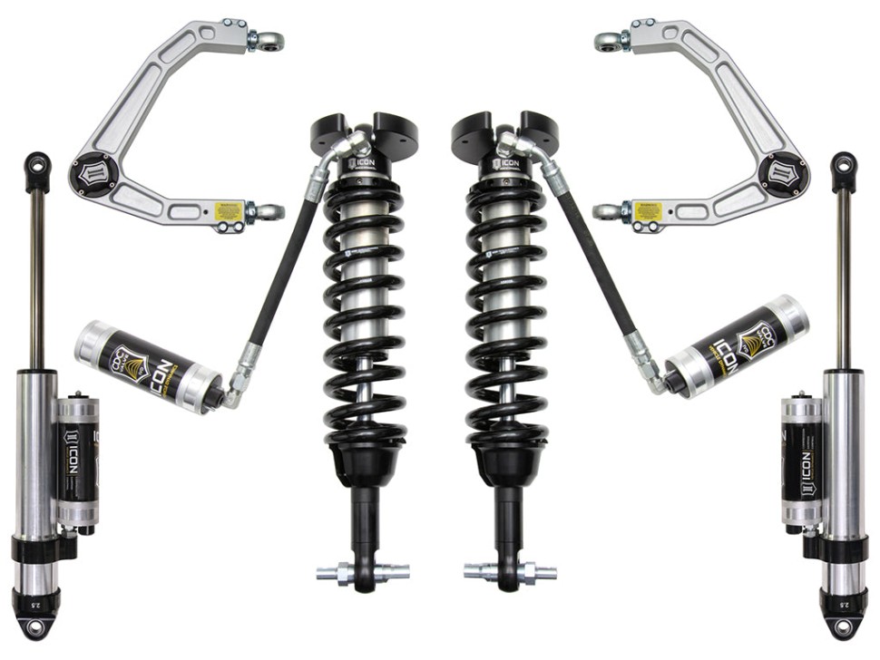 Ліфт-комплект підвіски Chevrolet Silverado/GMC Sierra 1500 AT4/Trail Boss 19-26 Stage 4 Lift 1.5-3.5" Icon Vehicle Dynamics K73064