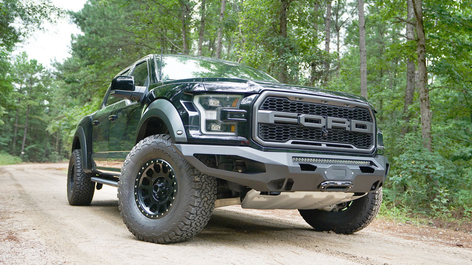 Передний бампер Matrix Ford F-150 Raptor 21-22 Fab Fours FR21-X5351-1