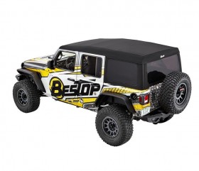 М`який дах софт Топ Jeep Wrangler JL 18-22 4 Door (Black Twill) Supertop Ultra Bestop 5472517