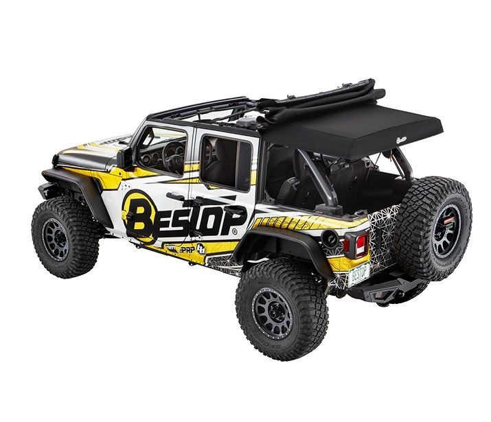 М`який дах софт Топ Jeep Wrangler JL 18-22 4 Door (Black Twill) Supertop Ultra Bestop 5472517
