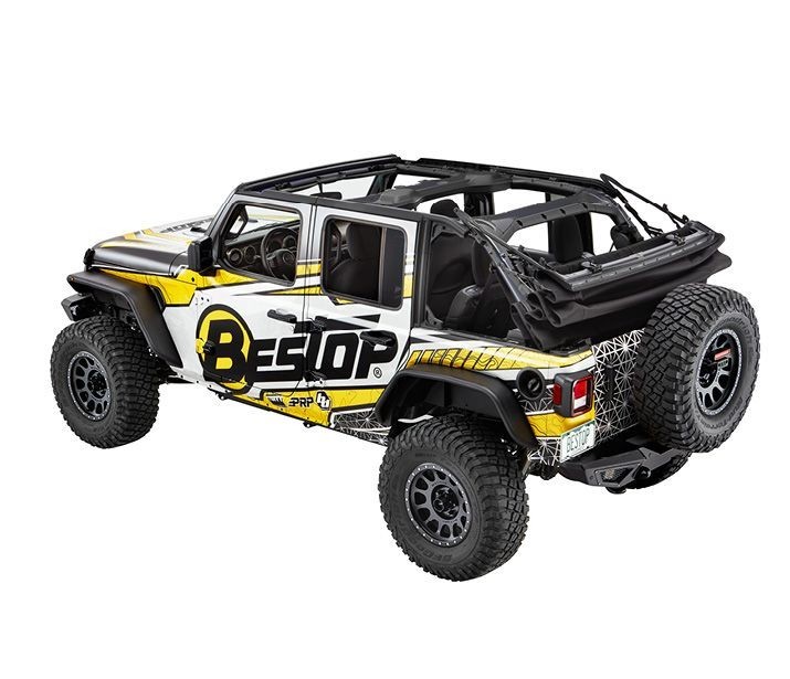 М`який дах софт Топ Jeep Wrangler JL 18-22 4 Door (Black Twill) Supertop Ultra Bestop 5472517