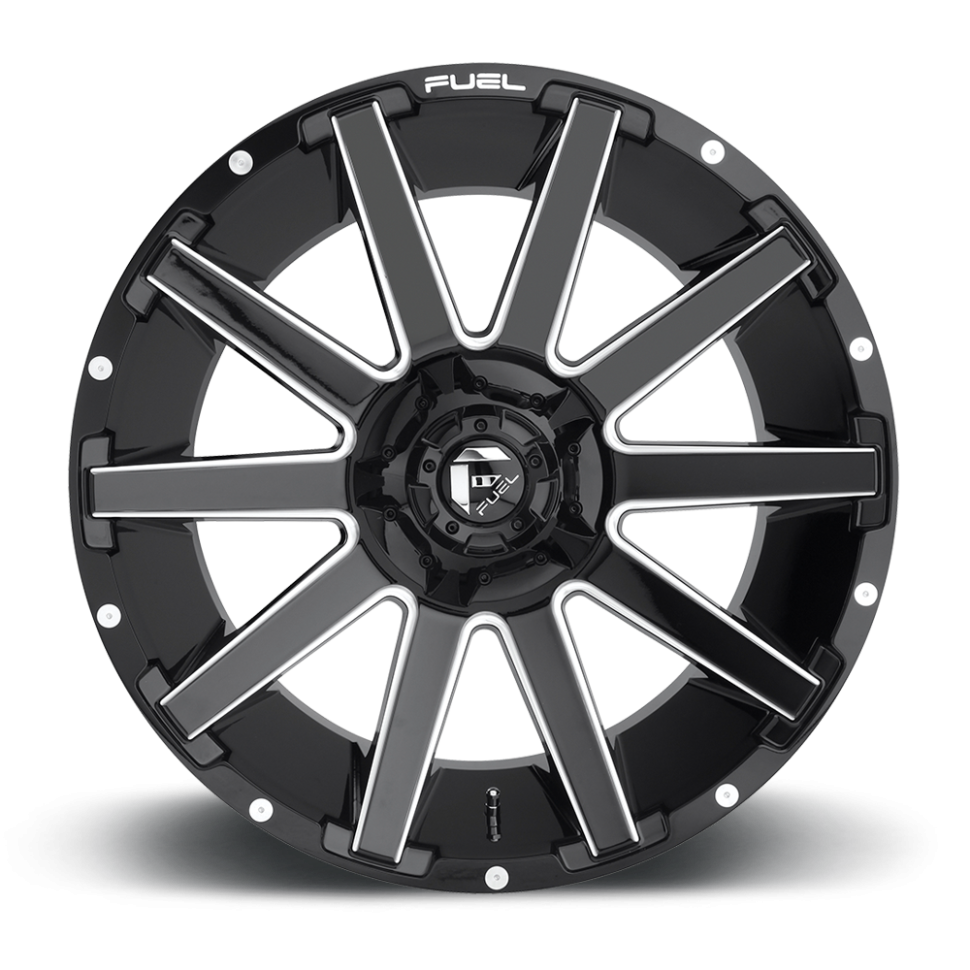 Колісний диск Fuel Off Road Contra Gloss Black Milled 20x10 ET-19 D61520009846