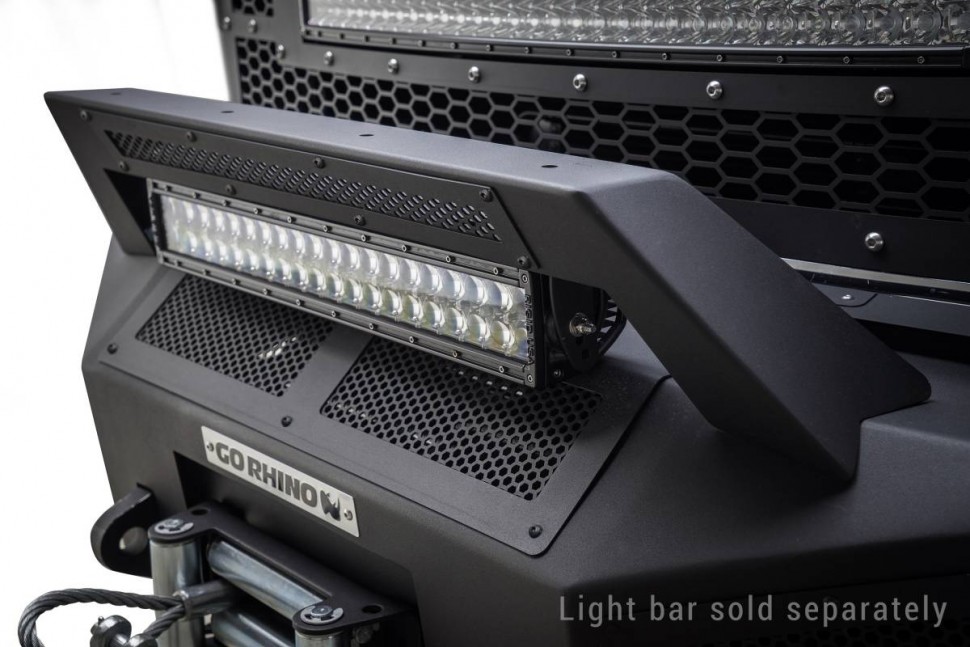 Go Rhino 24273T BR10 Replacement Front Bumper Chevrolet Silverado 2500/3500 15-19