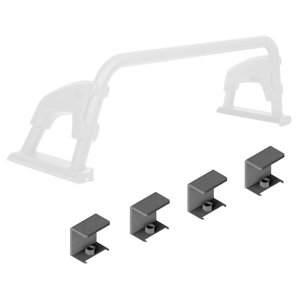 Комплект креплений на дуги в кузов без сверления Toyota Tacoma 17-23 Sport Bar 4.0 Go Rhino 561000BRK-ND