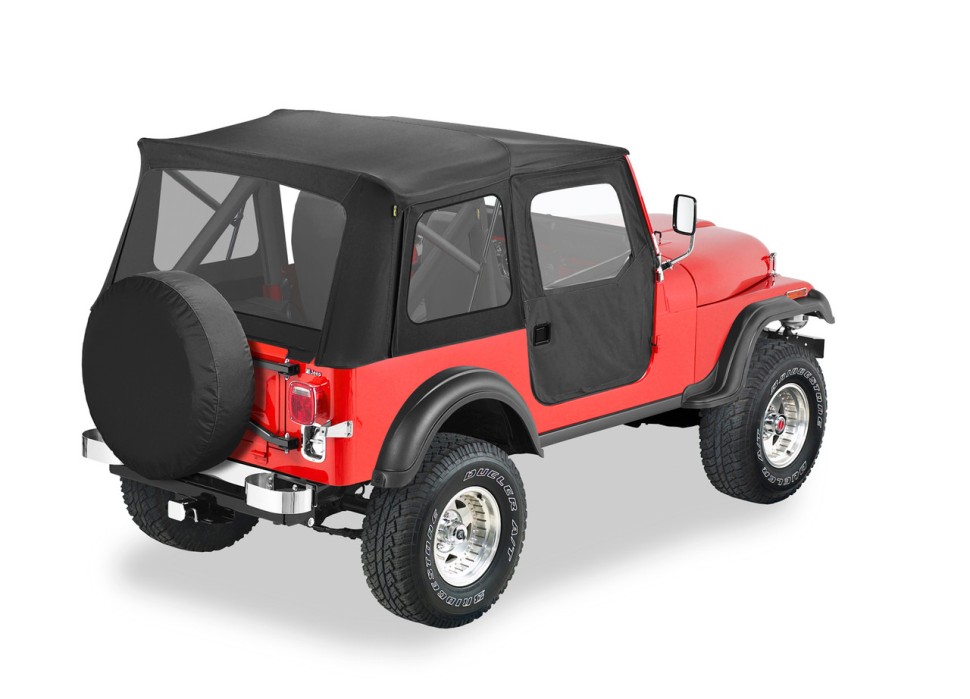 Мягкая крыша Supertop Classic Soft Top Black Crush Jeep CJ5 59-75 Bestop 5159501