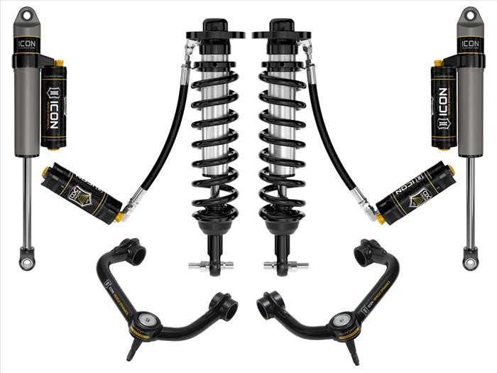 ICON K93125T Stage 5 Suspension System 0-3" W/Tubular UCA Ford F-150 21-22 RWD