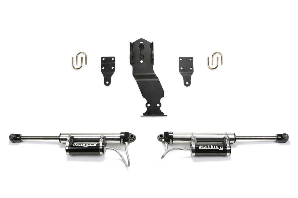 Подвійна система рульового демпфера Ford F-250/F-350 17-26 Dirt Logic 2.25 Fabtech FTS22304