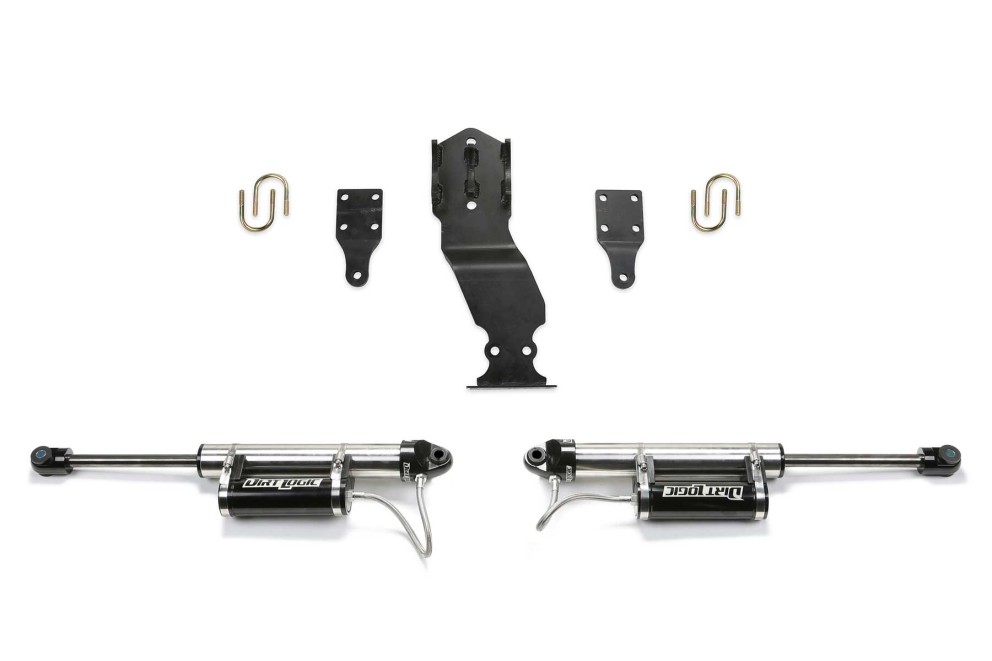 Двойная система рулевого демпфера Ford F-250/F-350 17-26 Dirt Logic 2.25 Fabtech FTS22304