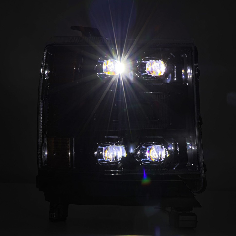 Комплект передних Led фар Chevrolet Silverado 1500 16-18 NOVA-Series AlphaRex 880236