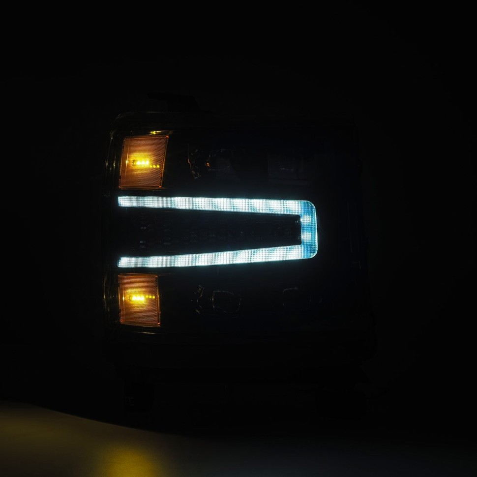Комплект передних Led фар Chevrolet Silverado 1500 16-18 NOVA-Series AlphaRex 880236