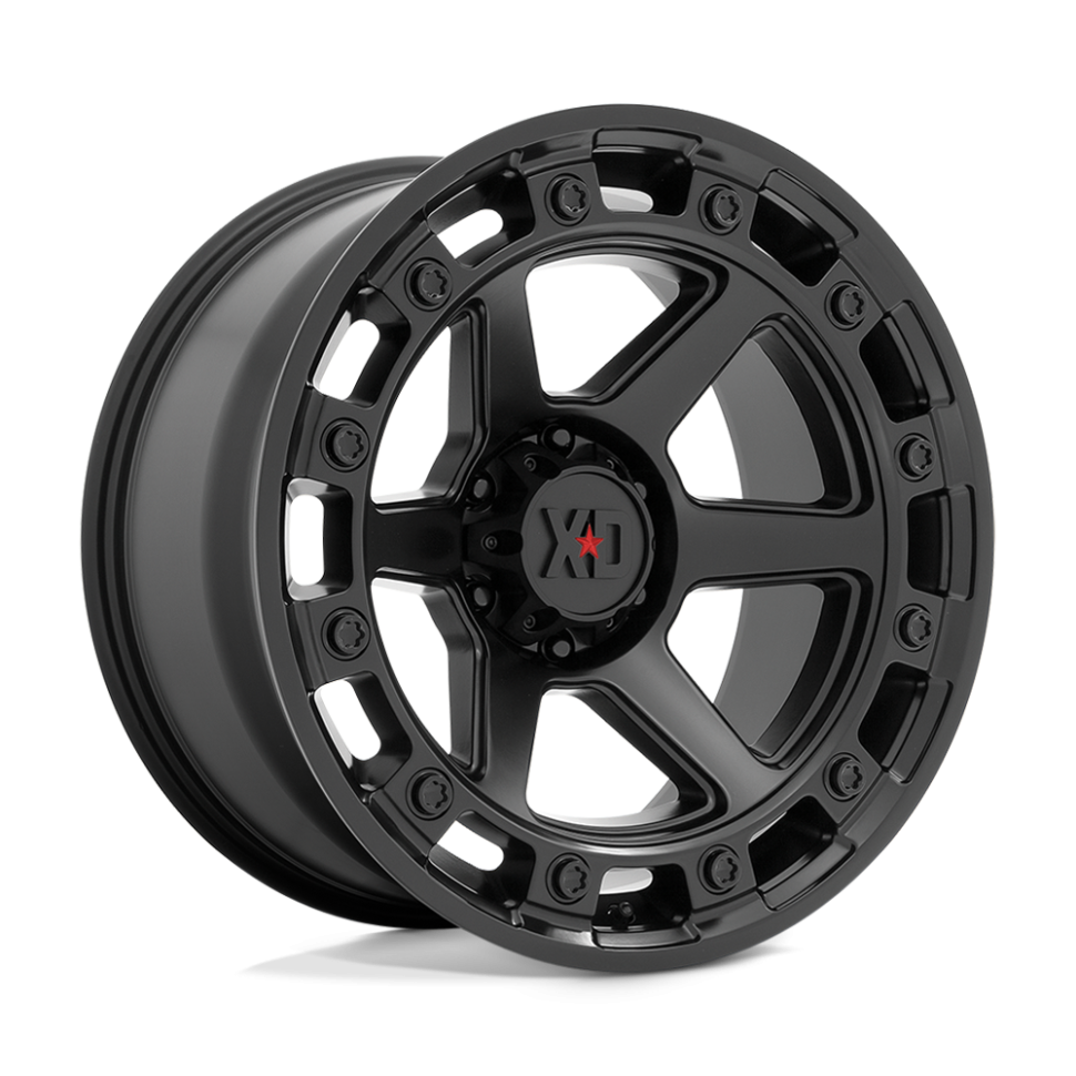 XD Wheels XD86221068718N Raid Wheel Satin Black 20x10 -18