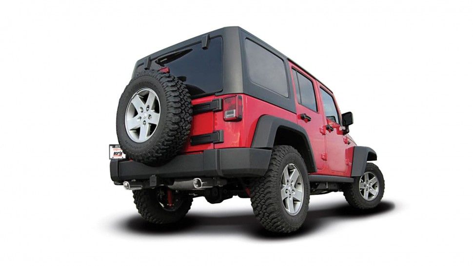 Выхлопная система Jeep Wrangler JK 12-18 Borla 11860