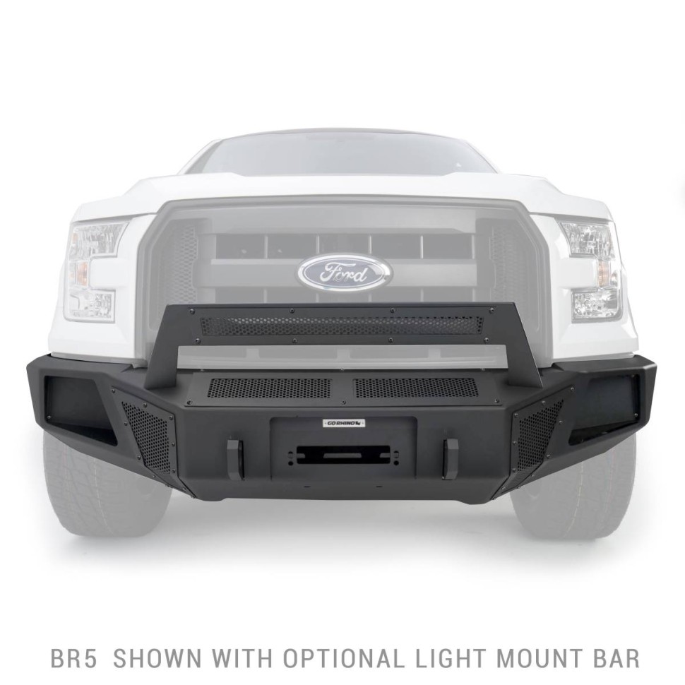 Go Rhino 24295T BR5 Replacement Front Bumper Ford F-150 15-17