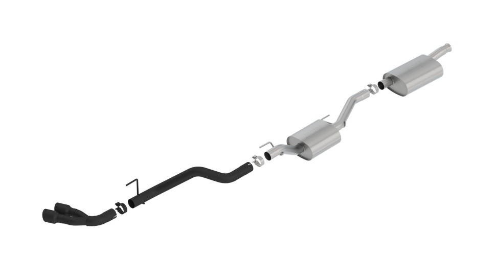 Вихлопна система Cat-Back Jeep Gladiator JT 20-26 Touring Borla 140811CB