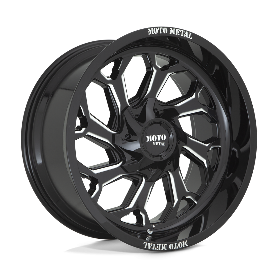 Moto Metal MO99921067318N MO999 Wheel Gloss Black Milled 20x10 -18