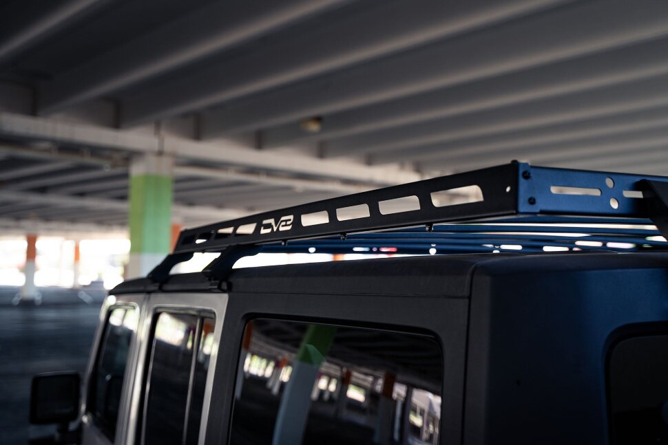 DV8 Offroad RRJK-04 Roof Rack Jeep Wrangler JK 07-18 4 Door