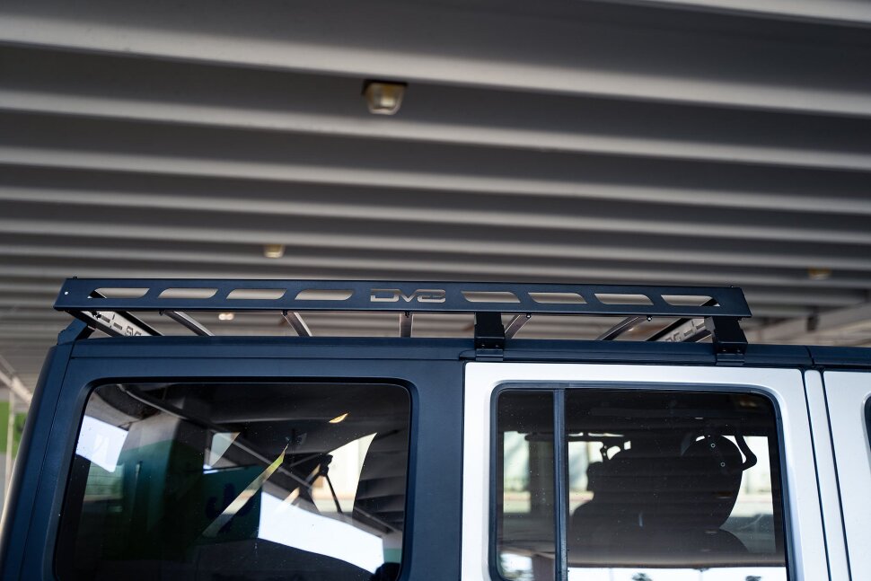 DV8 Offroad RRJK-04 Roof Rack Jeep Wrangler JK 07-18 4 Door