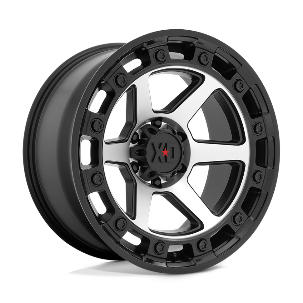 Колісний диск XD Wheels Raid Satin Black Machined 20x10 ET-18 XD86221050518N