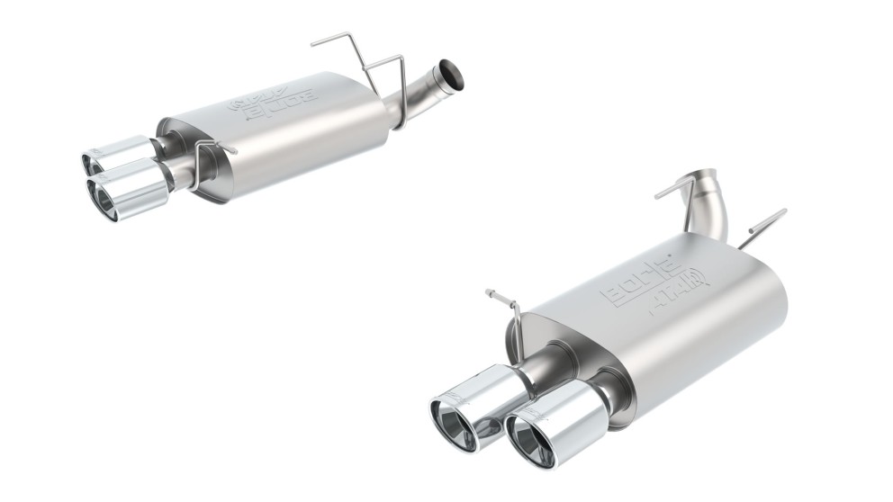Вихлопна система Axle-Back Ford Mustang 13-14 Atak Borla 11831