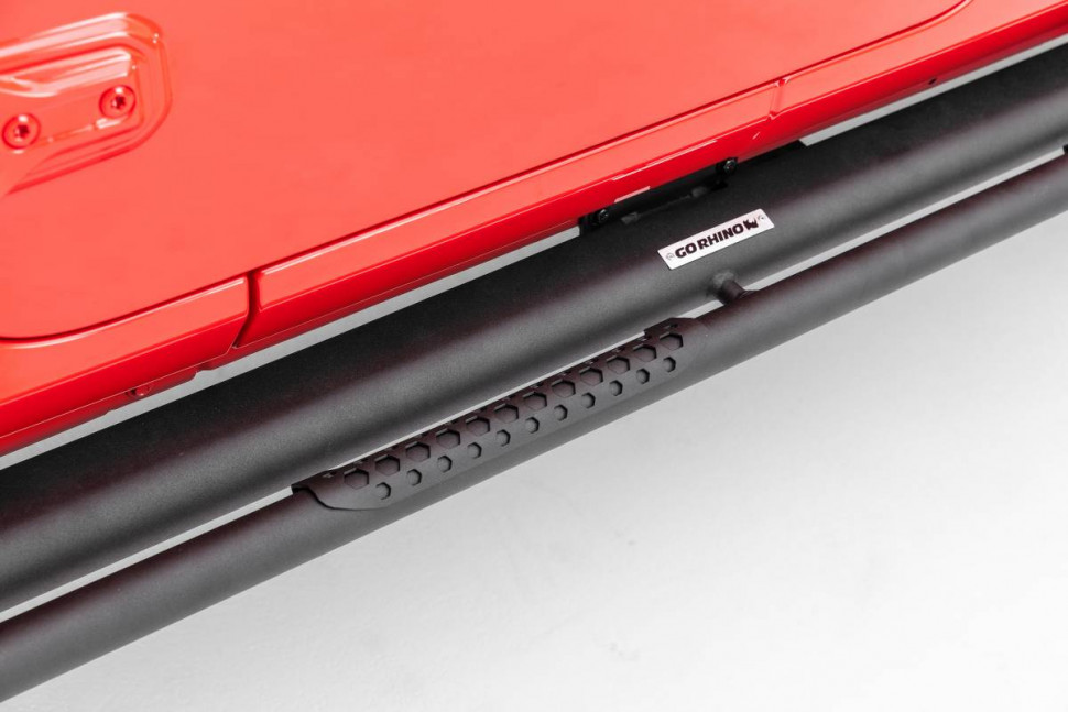 Подножки Jeep Wrangler JL 18-23 4 Door Dominator Xtreme DS Go Rhino DS4506T