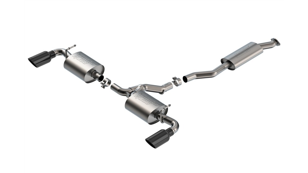 Borla 141009BC S-Type Cat-Back Exhaust System Toyota RAV4 19-25