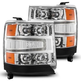 Комплект передніх Led фар Chevrolet Silverado 1500 16-18 NOVA-Series AlphaRex 880238