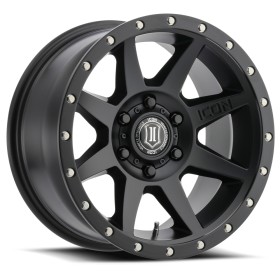 Icon Vehicle Dynamics 1818908350SB Rebound Wheel Satin Black 18x9 Offset 0