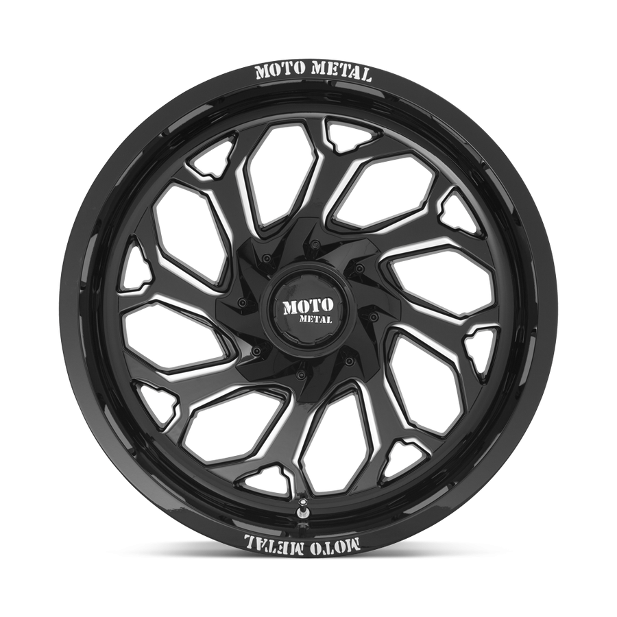 Колесный диск Moto Metal MO999 Gloss Black Milled 20x10 ET-18 MO99921080318N