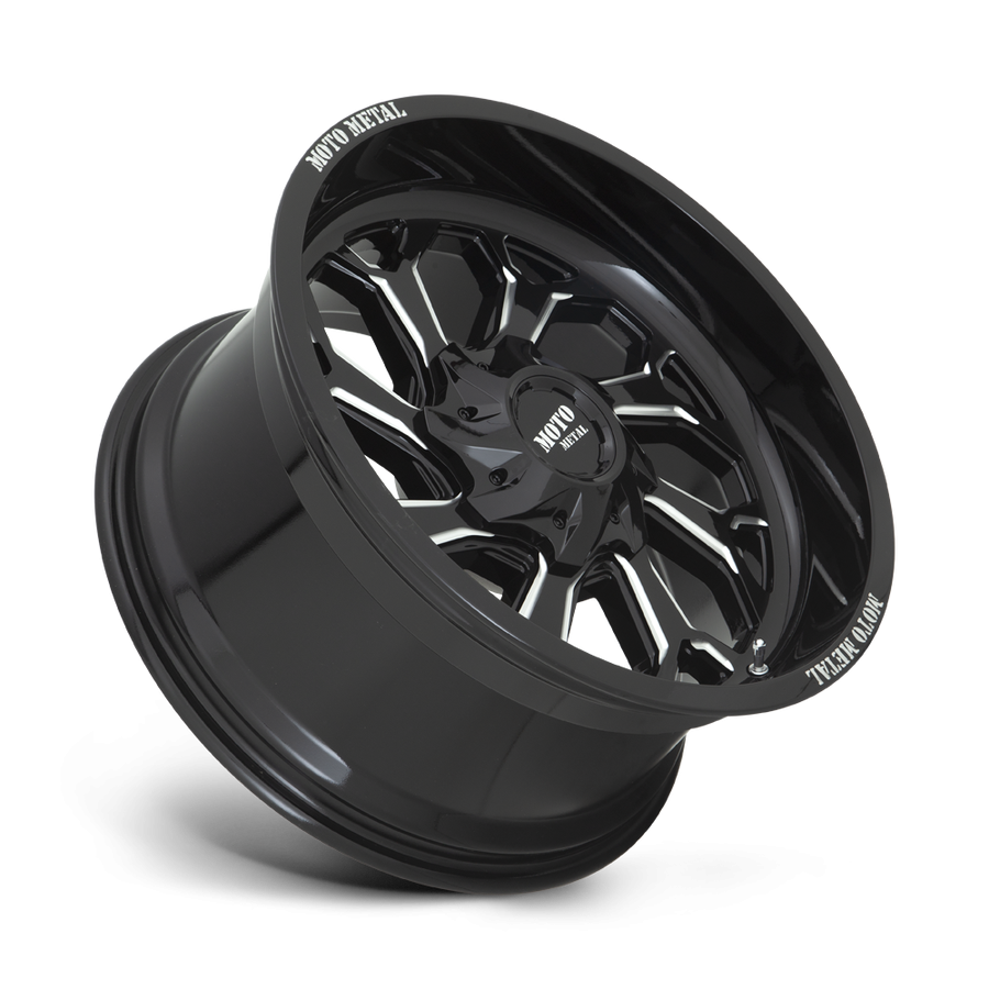 Колесный диск Moto Metal MO999 Gloss Black Milled 20x10 ET-18 MO99921080318N