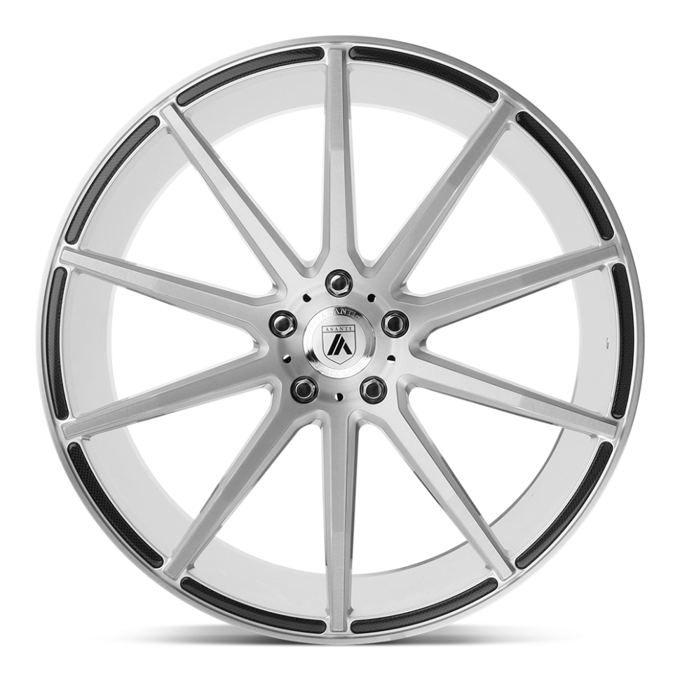 Asanti Wheels ABL20-22051525SL Aries Wheel Brushed Silver 22x10.5 +25