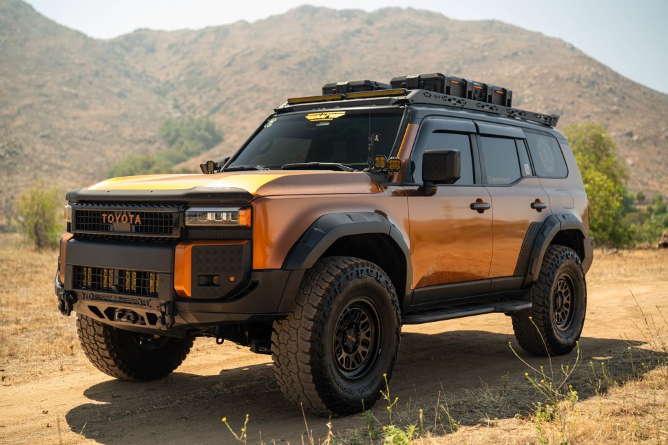 Багажник на крышу Lexus GX550/Toyota Land Cruiser 250 24-25 DV8 Offroad RRTL4-01
