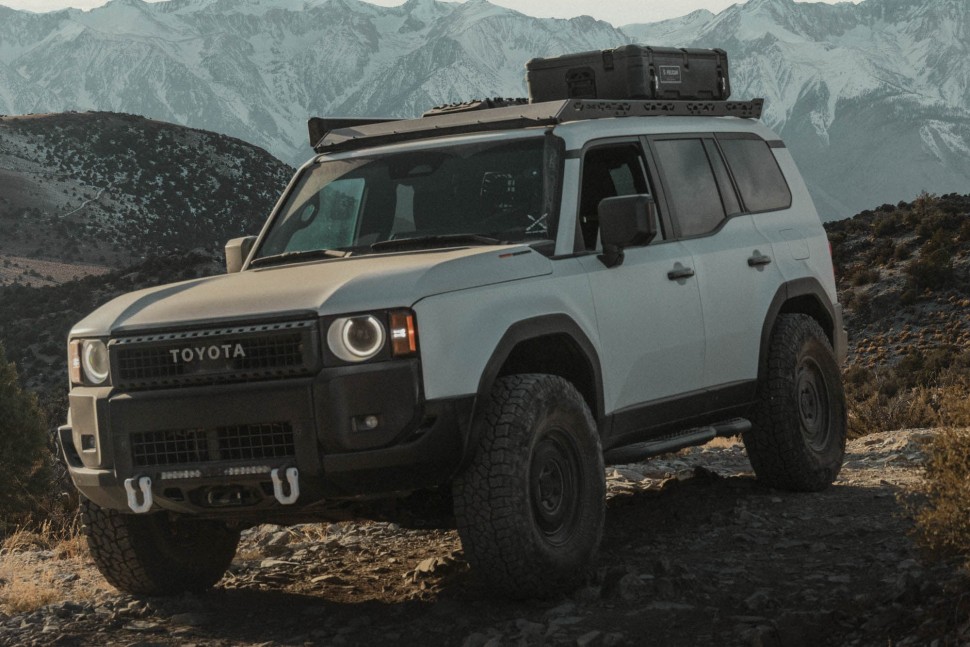 Багажник на крышу Lexus GX550/Toyota Land Cruiser 250 24-25 DV8 Offroad RRTL4-01